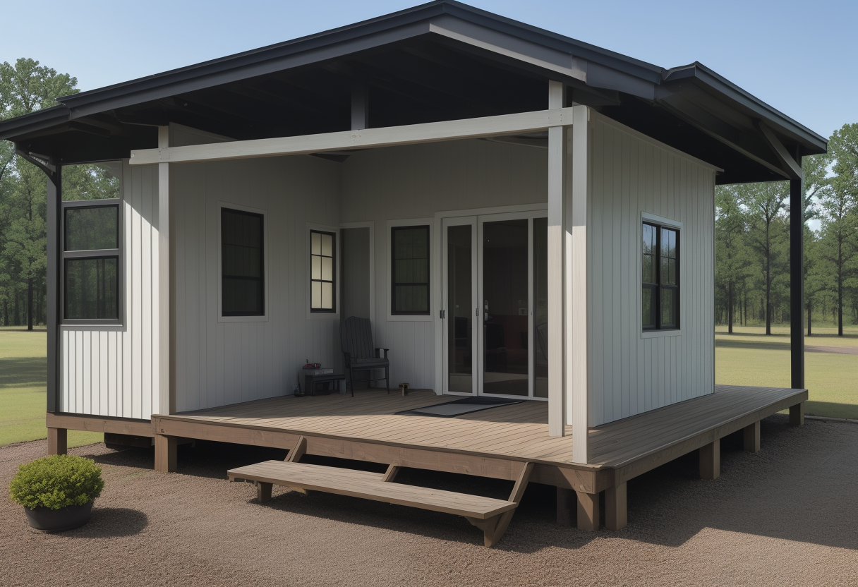 Portable office and work-ready layouts